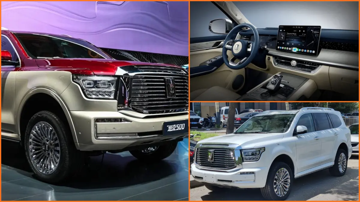 GWM tank 500 price in india