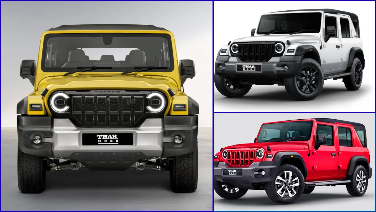 Mahindra Thar Roxx Star Edition