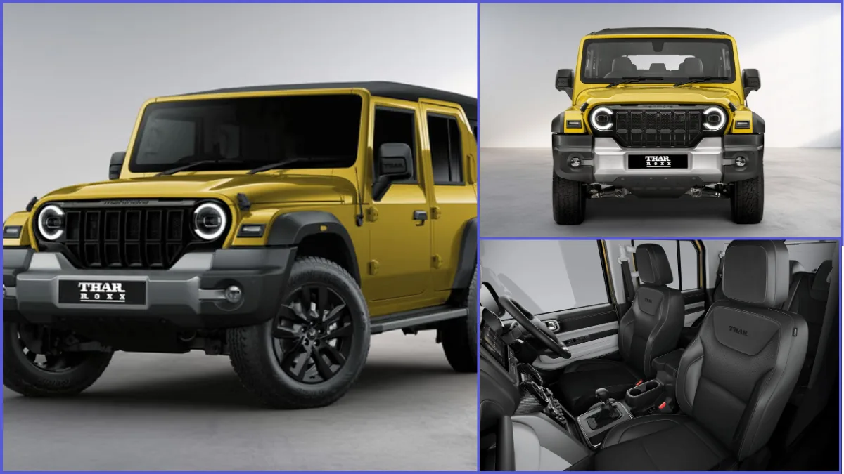 Mahindra Thar Roxx Star Edition launched