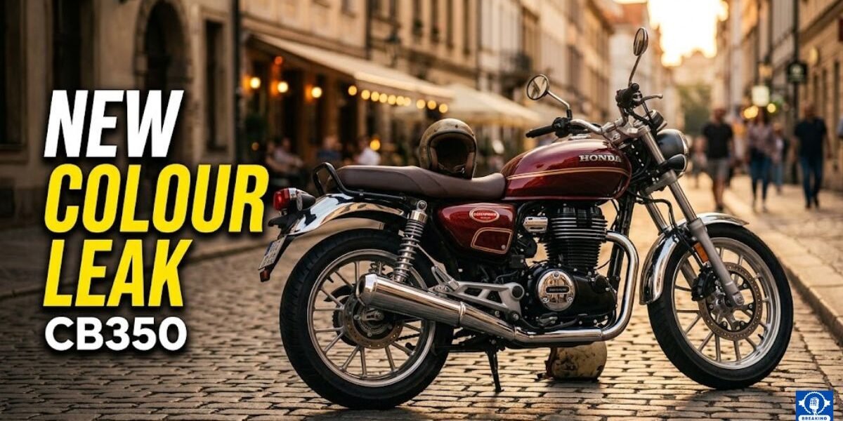 Honda Hness CB350 नया Colour Leak — जल्द होगा Launch